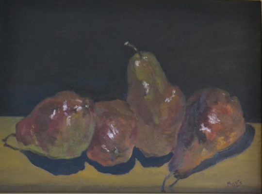 CCD Presents: Red Pears – A Painting and A Poem